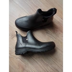 Bogs Sauvie Slip On Waterproof Rainboots Work Boots Mens
